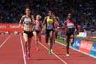 Jessica judd wins the 800 metres in the IAAF Diamond League, Birmingham.